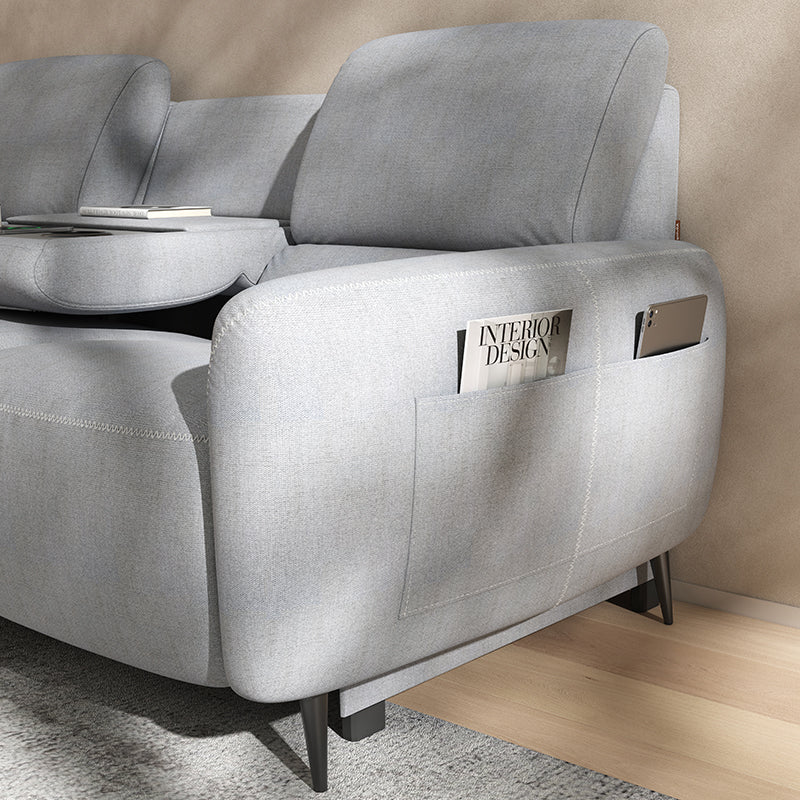 Aliving Three-Seater Power Zero Wall Recliner Sofa